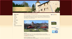 Desktop Screenshot of chateaudecamurac.com